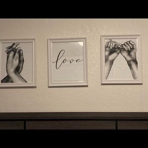 CANVAS ART ALL THREE INCLUDED BRAND NEW WITHOUT USE